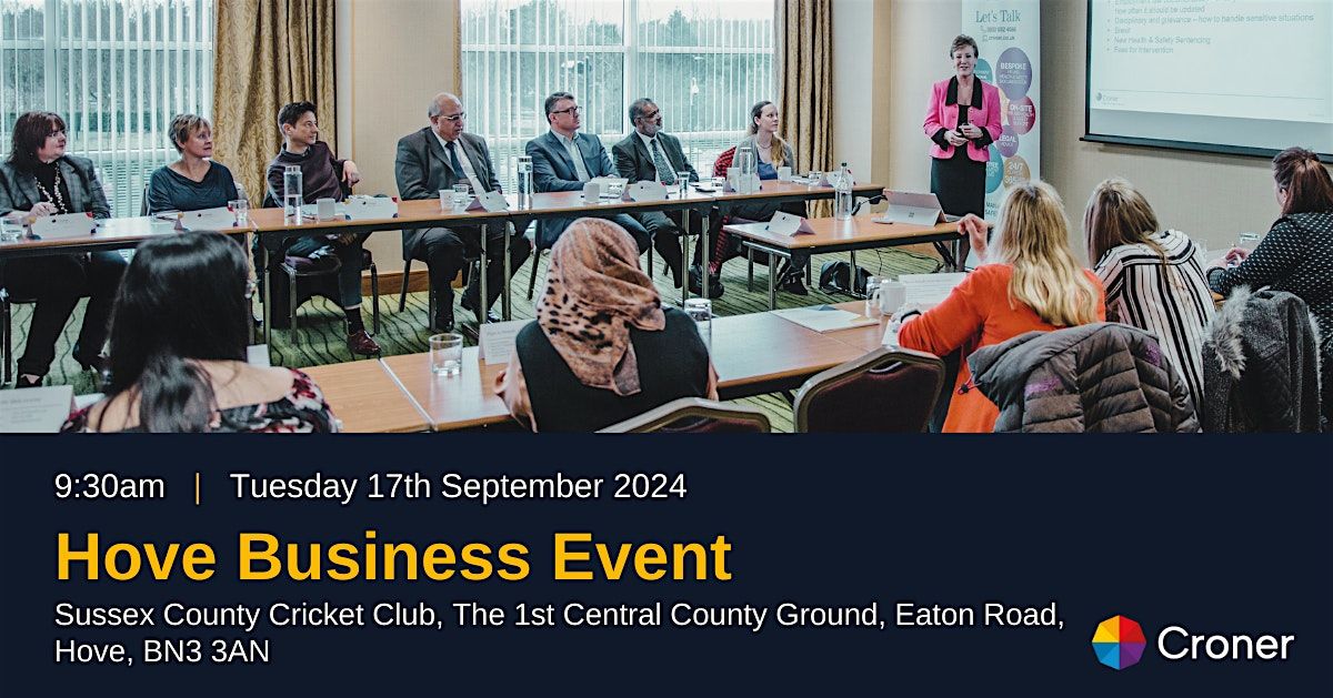 Hove Business Event - Expression of Interest