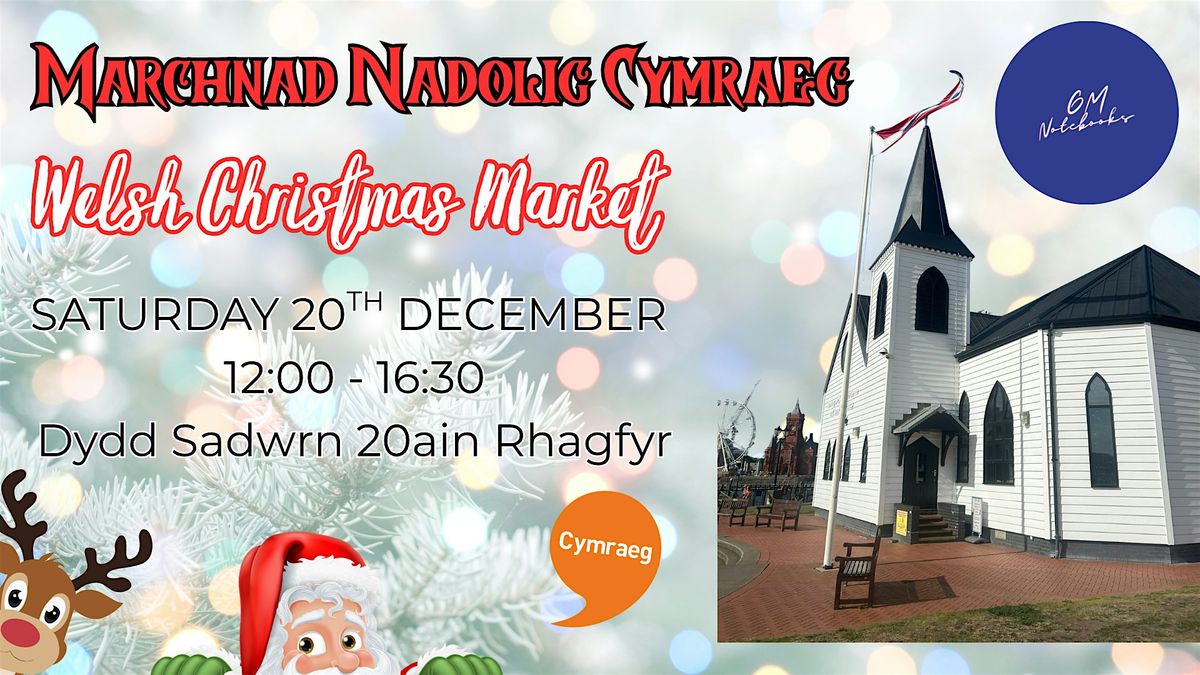 Marchnad Nadolig Cymraeg GM Notebooks