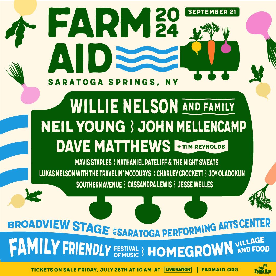 Farm Aid 2024, Saratoga Performing Arts Center, Saratoga Springs, 21