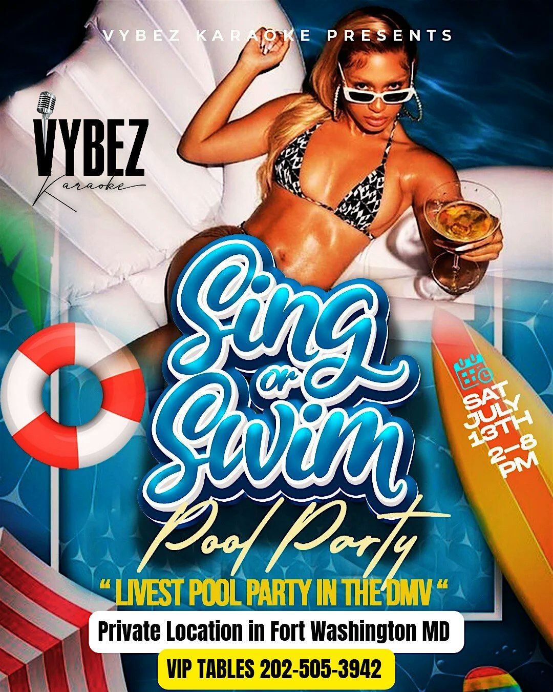 Sing Or Swim Pool Party DMV Pt2