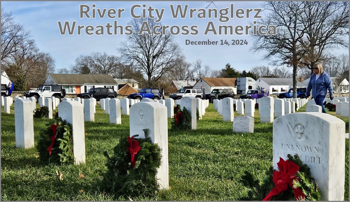 Wreaths Across America - Honor & Remember the Fallen - Laying wreaths at Richmond National Cemetery