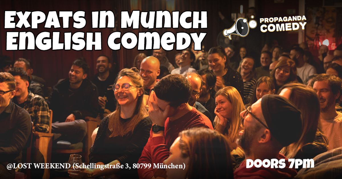 EXPATs in Munich: English Stand Up Comedy Showcase