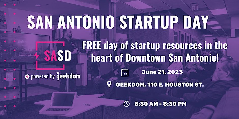 San Antonio Startup Day - June