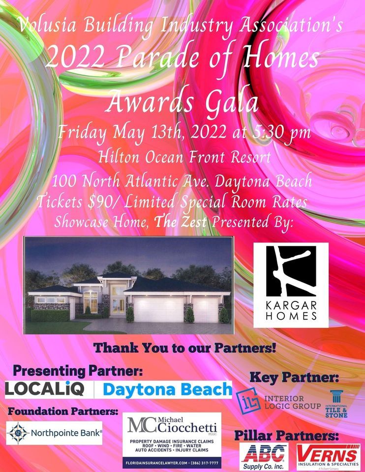 2022 Parade of Homes Gala