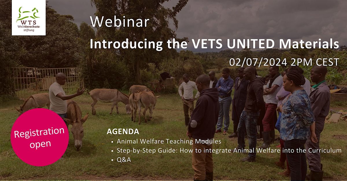 Introducing VETS UNITED Animal Welfare Materials