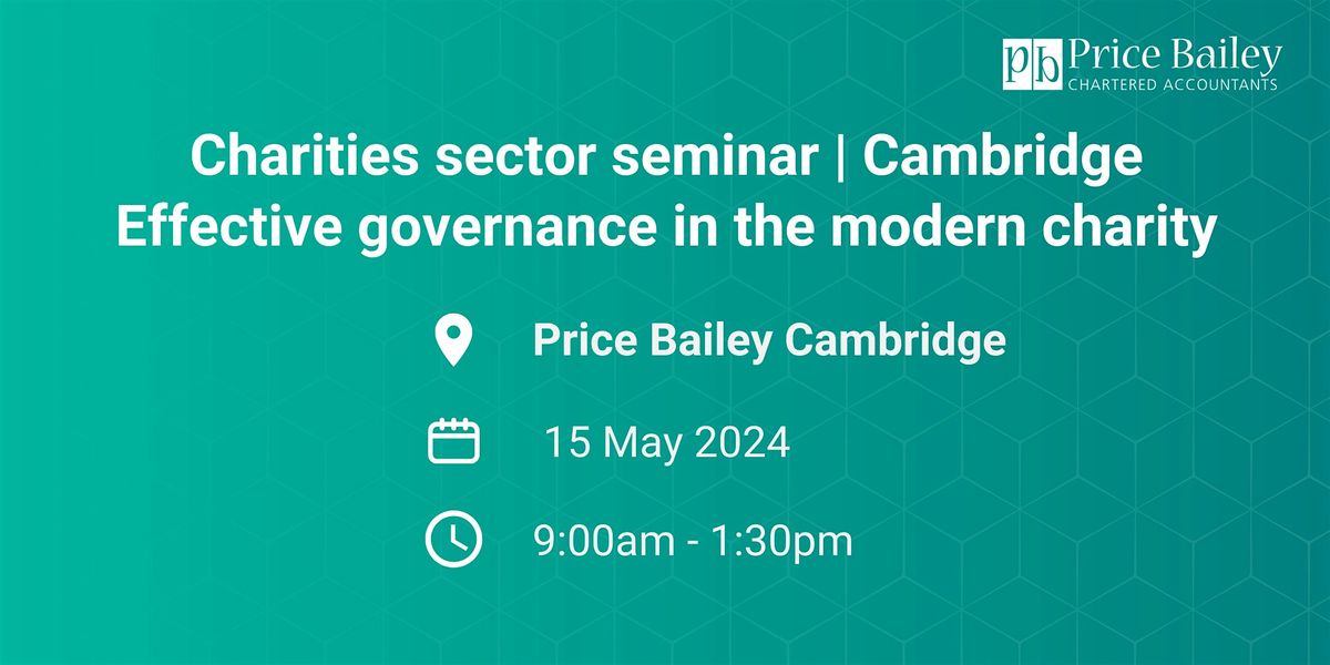 Effective governance in the modern charity | Cambridge