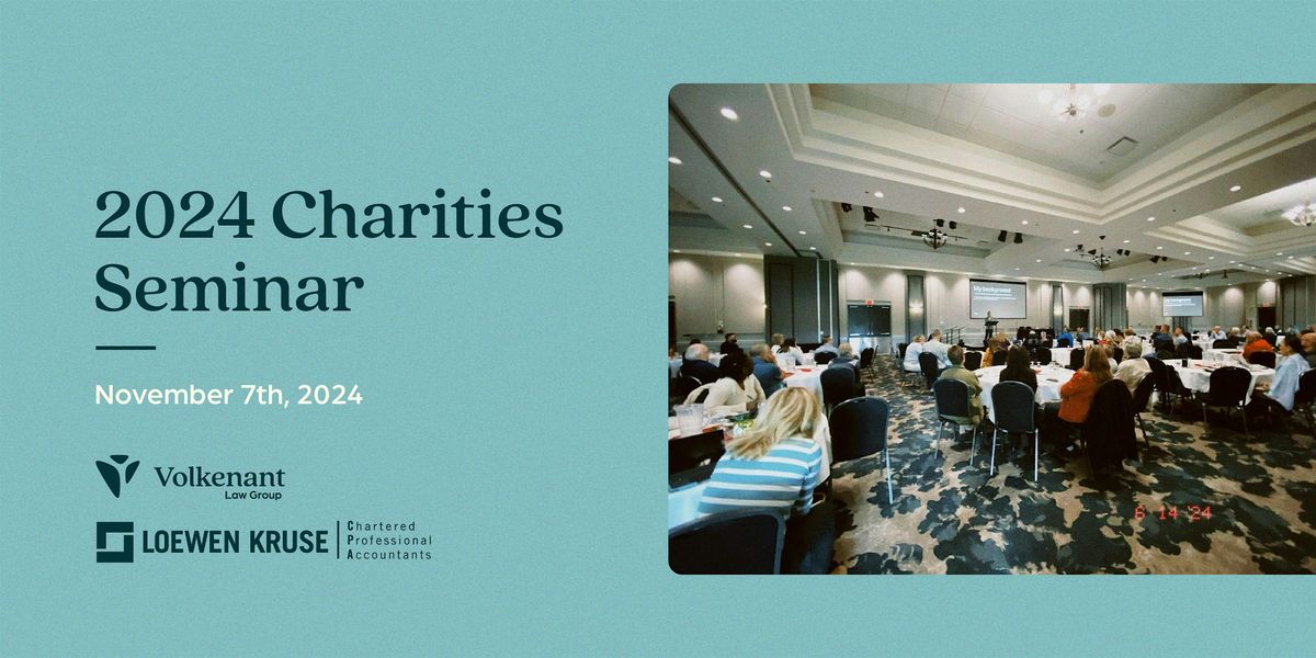 2024 Charities and Non Profit Seminar