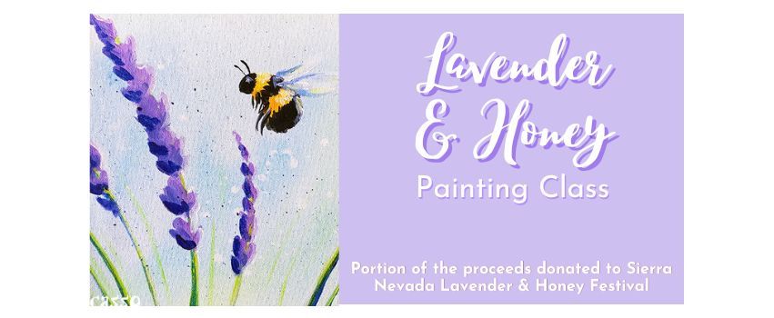 Lavender & Honey Painting Class - Fundraiser