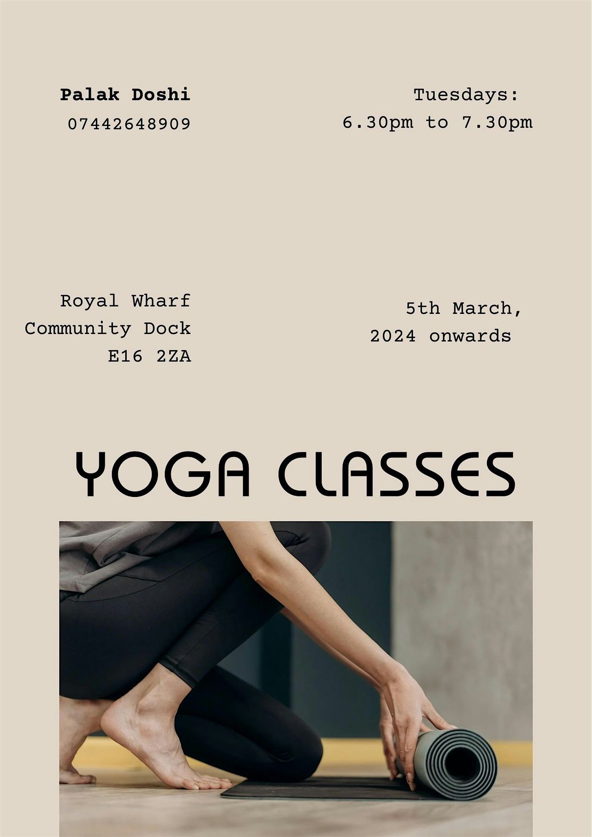 Yoga Classes - RWCD