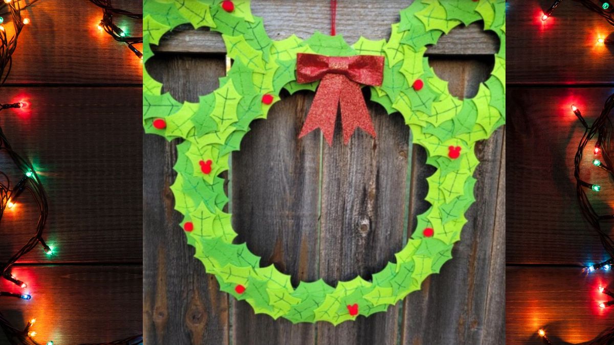 Make Your Own Holiday Wreath by QBs Creative Creations 3! \ud83c\udf84