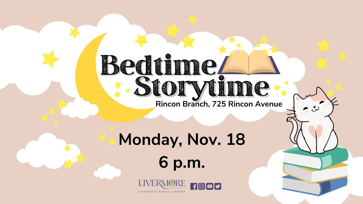 Bedtime Storytime at Rincon Branch Library on November 18