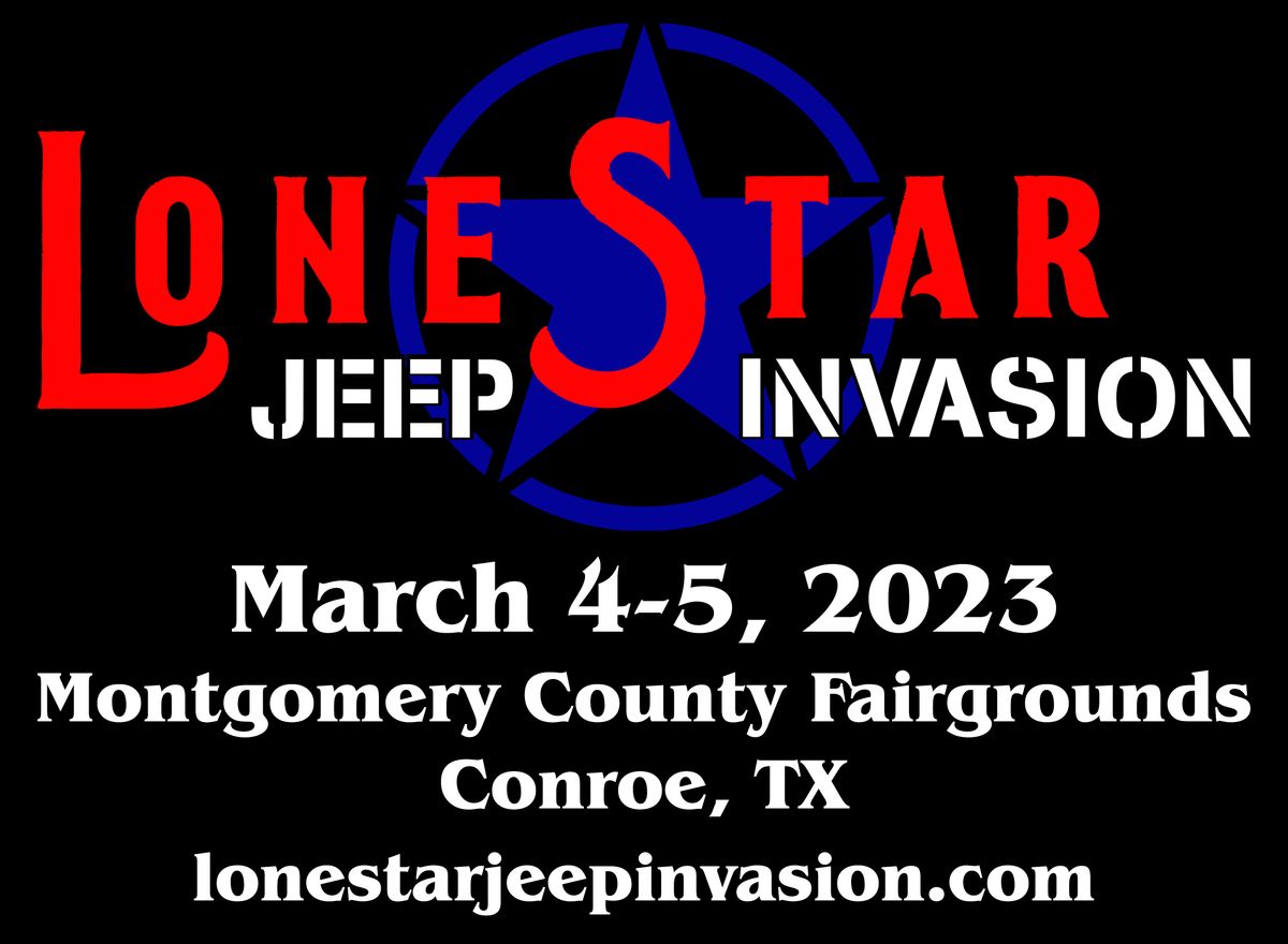 Lone Star Jeep Invasion 2023, Montgomery County Fairgrounds, Conroe, 4
