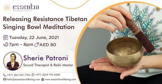 Releasing Resistance Tibetan Singing Bowl Meditation with Sherie Patroni