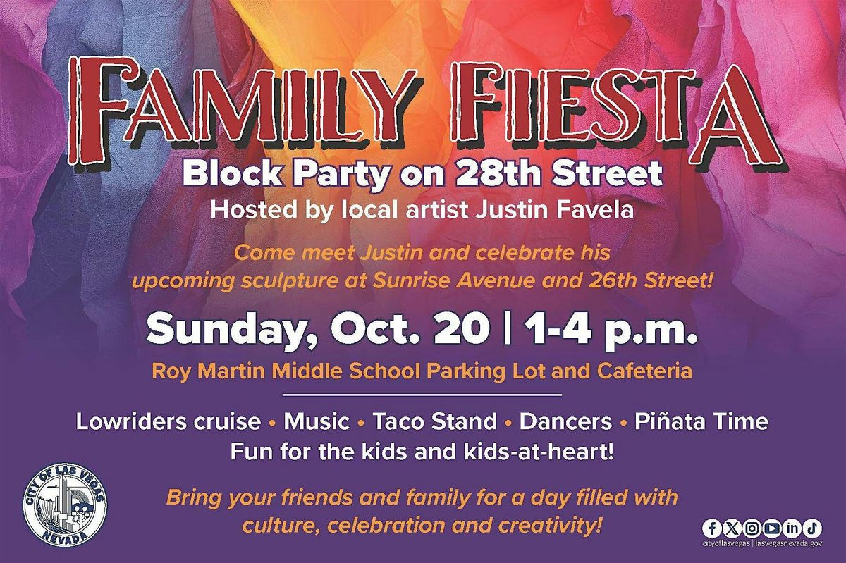 Family Fiesta - Block Party on 28th Street