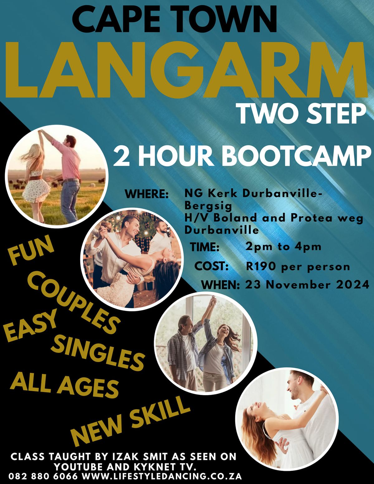 Langarm Two Step Bootcamp - Cape Town 2pm to 4pm