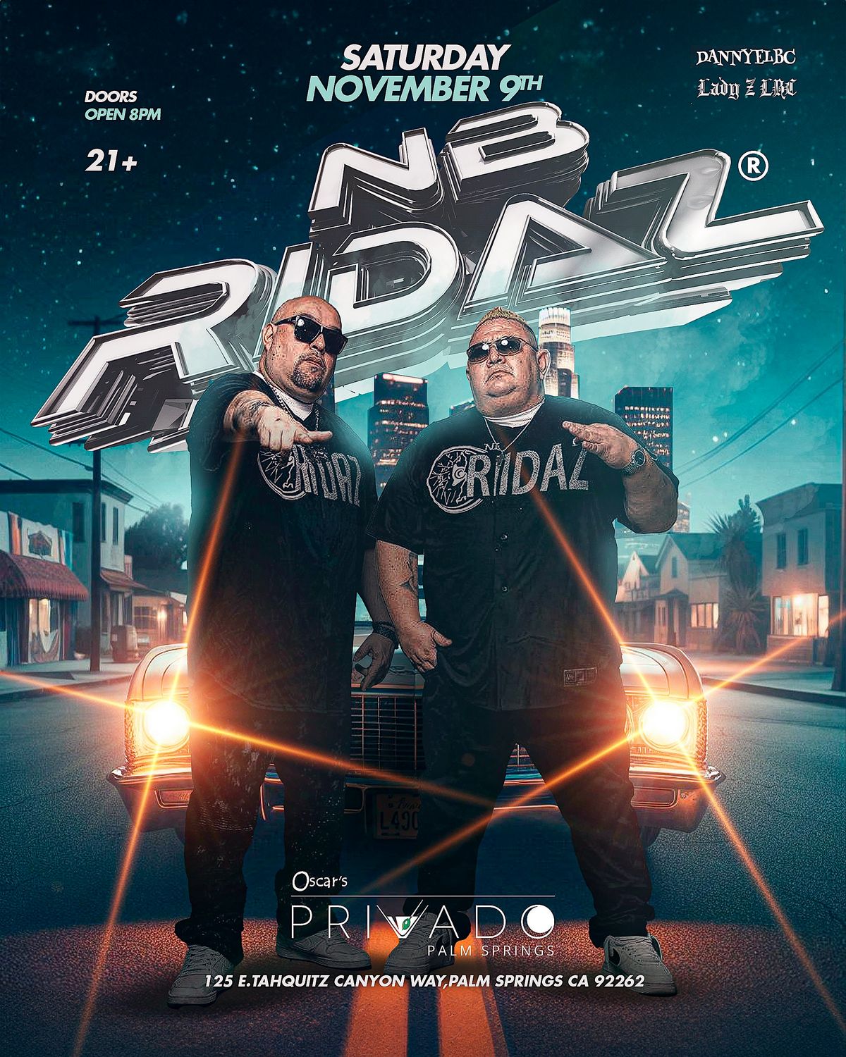 NB RIDAZ LIVE IN PALM SPRINGS