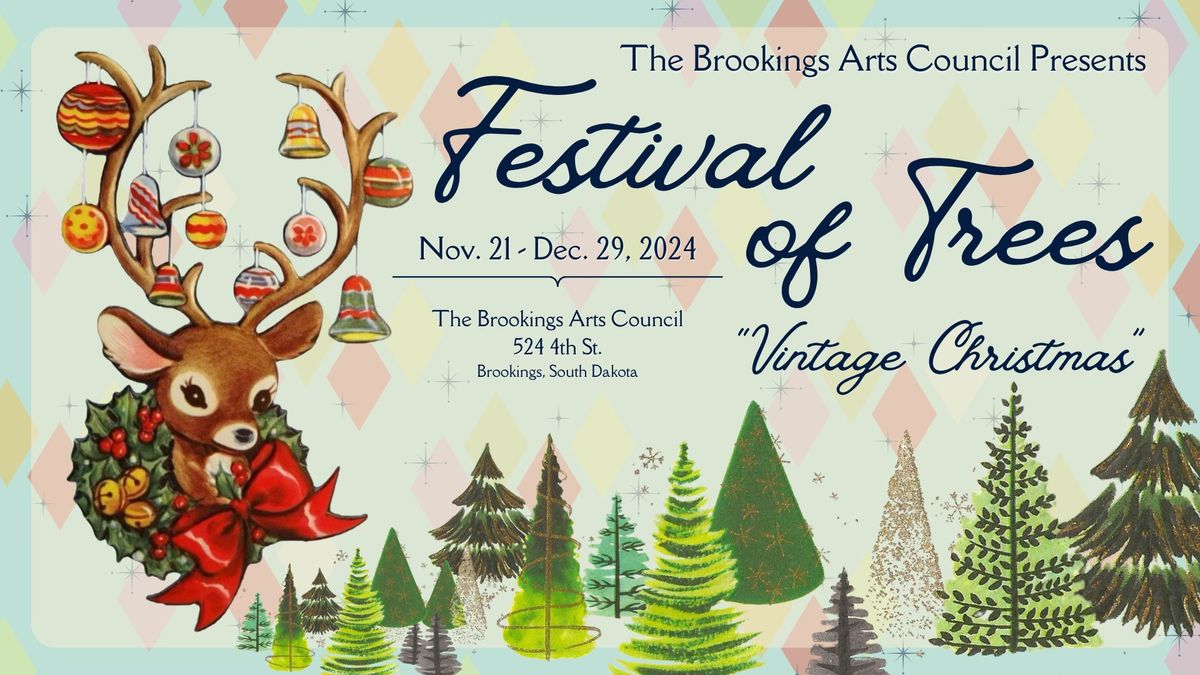 The Festival of Trees | Vintage Christmas