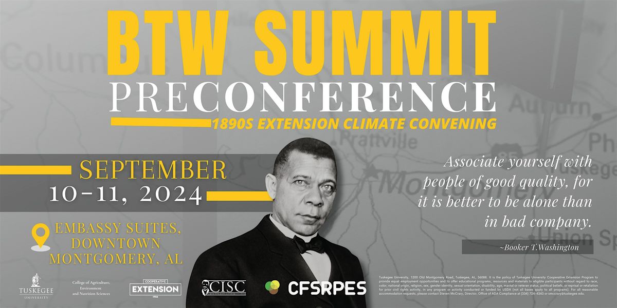 Booker T. Washington Economic Summit Pre-Conference