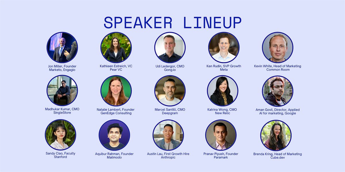 The only AI x Marketing Conference