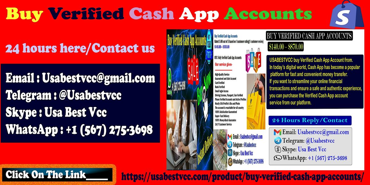 How to Buy a verified Cash App account? \u01ac\u042f\u0426\u01a7\u01ac\u03a3d \u01a7i\u01ac\u03a3