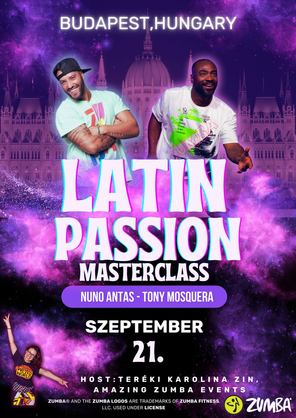 LATIN PASSION Zumba MC - Nuno Antas & Tony Mosquera