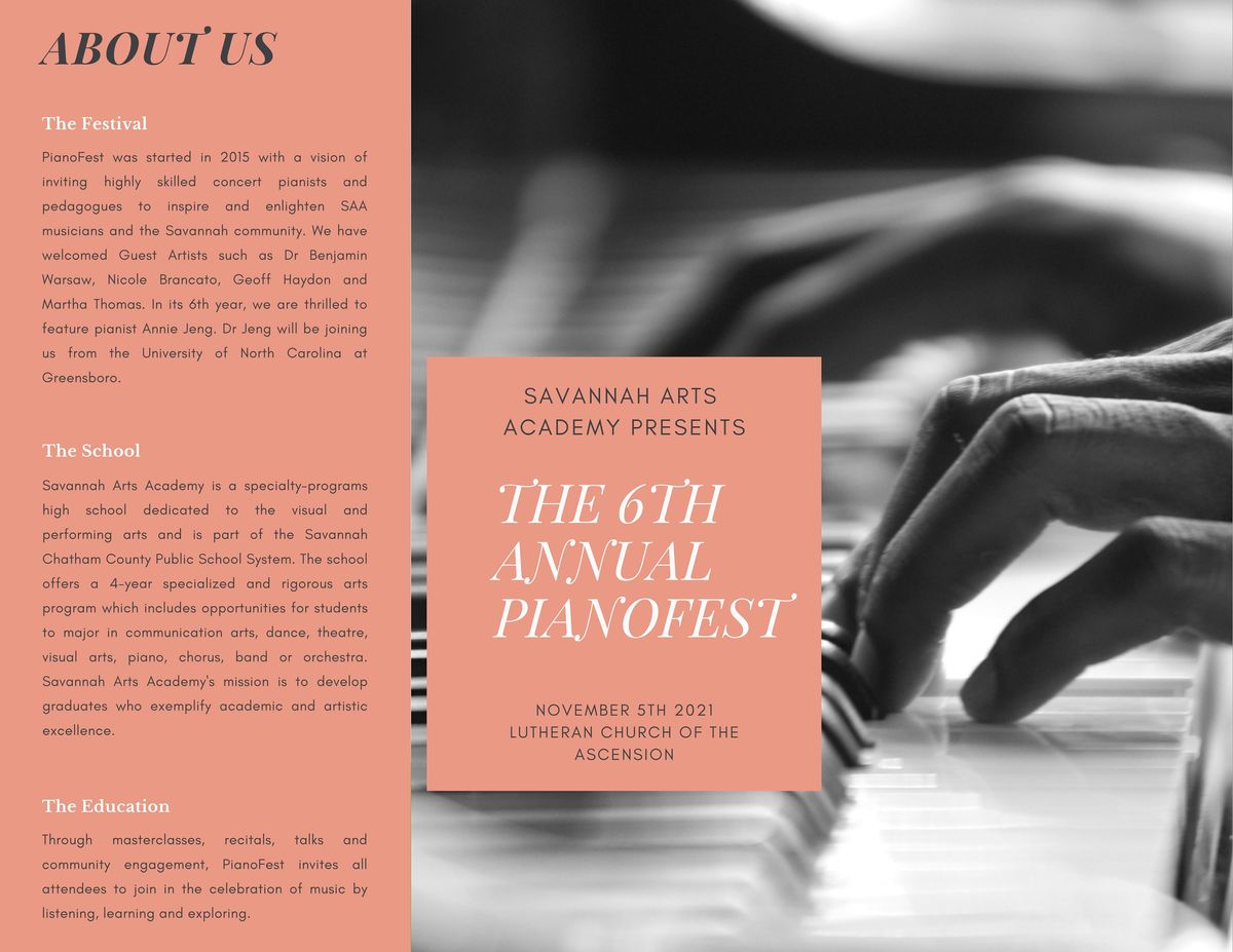 The 6th Annual PianoFest