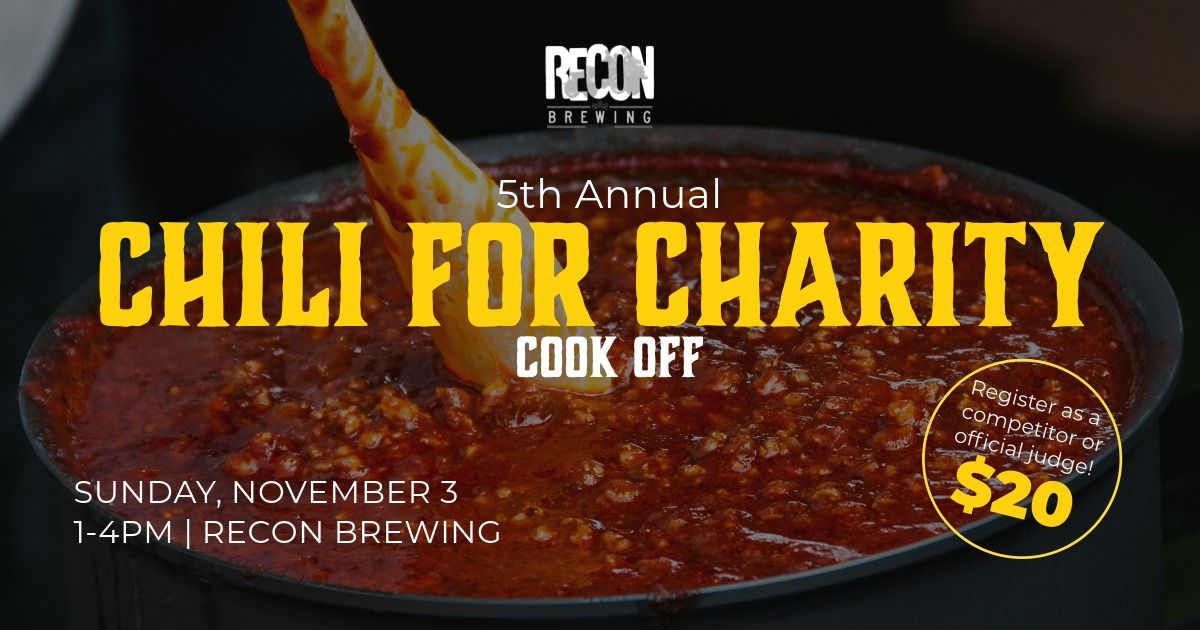 5th Annual Chili for Charity Cook Off