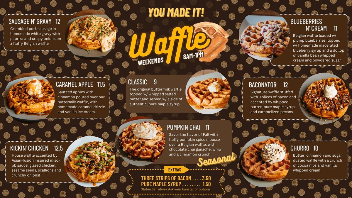 Waffle Weekend in Lincoln, NE!