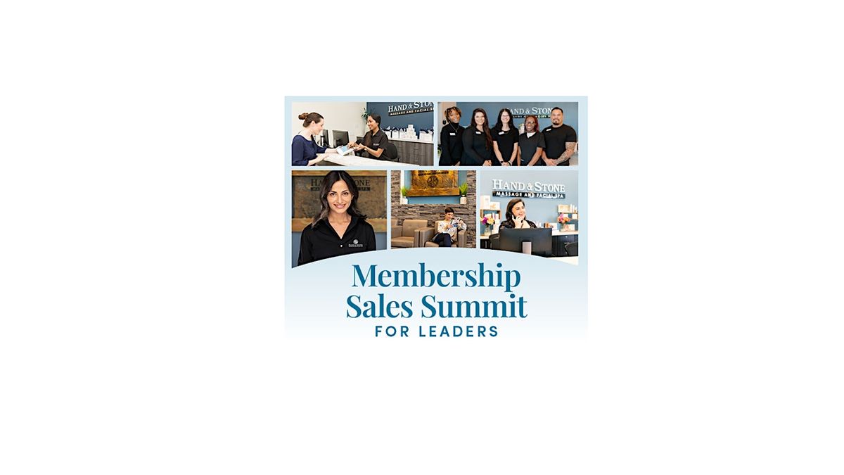 Philly - Membership Sales Summit for Leaders