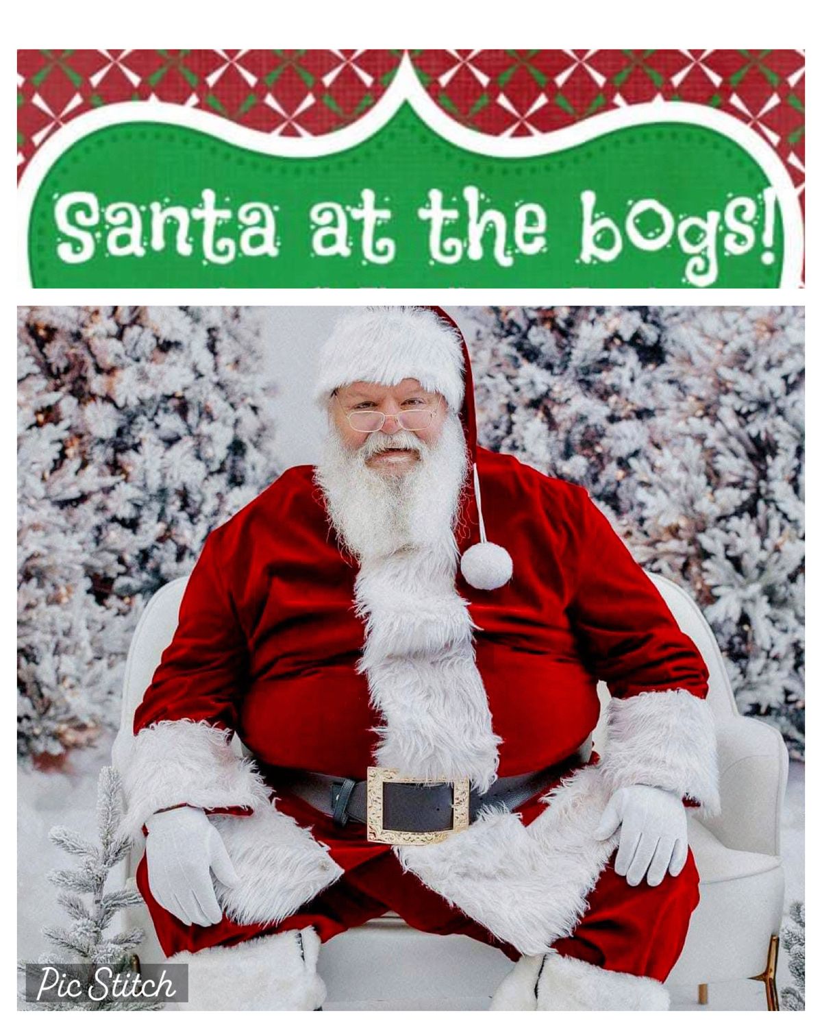 SANTA AT THE BOGS-TICKET REQUIRED