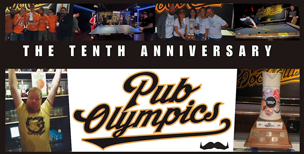 Tenth Anniversary Movember Pub Olympics @ The Dock Ellis