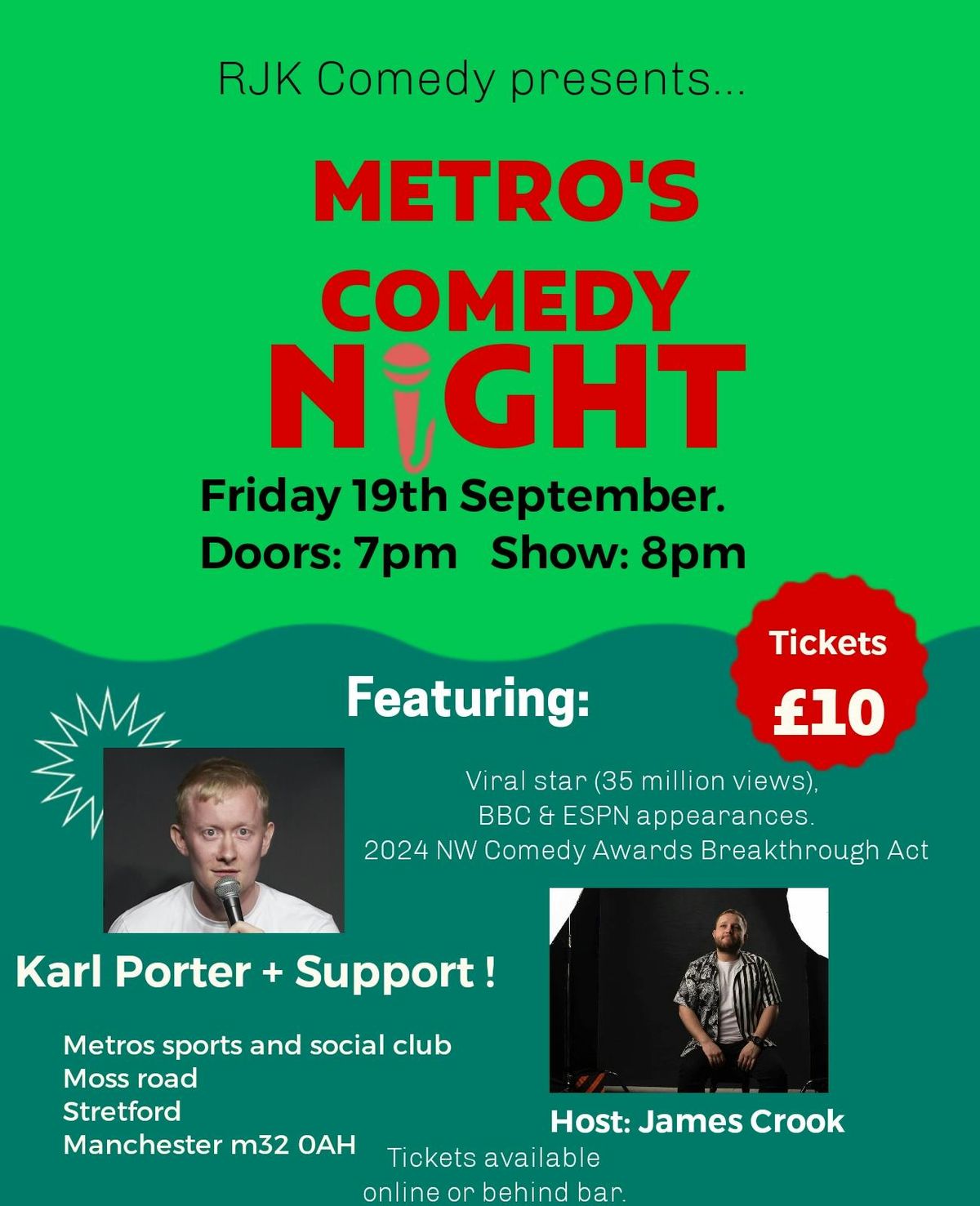 Metro's Comedy Night
