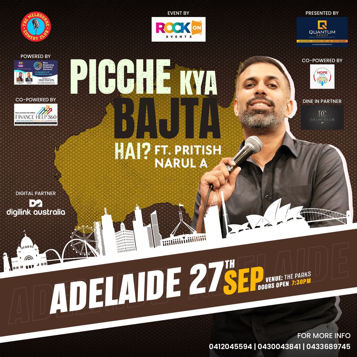 Pritish Narula Live In Adelaide 