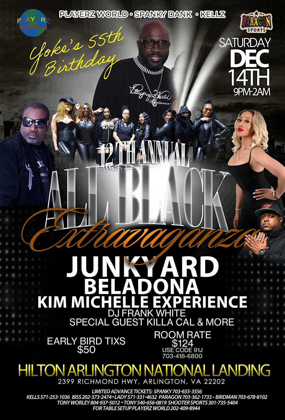 12th annual all black extravaganza