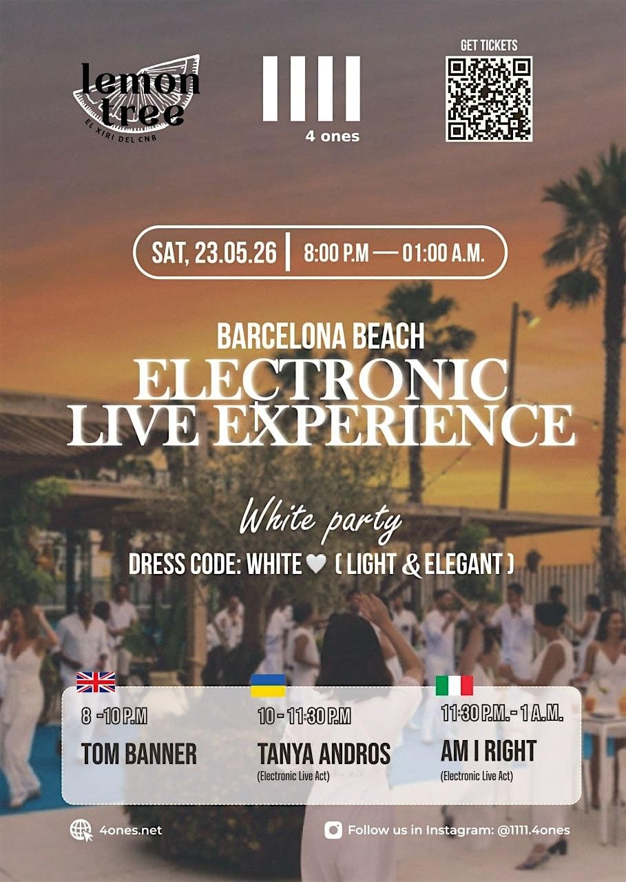 Barcelona Beach Electronic Live Experience