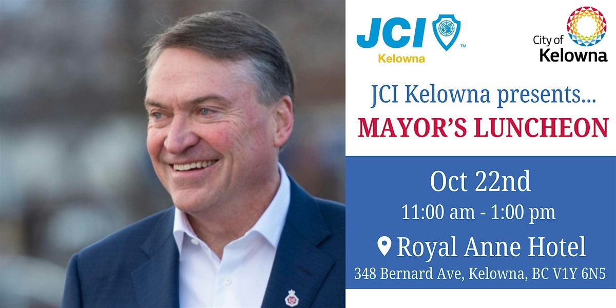 JCI Kelowna Mayor's Luncheon