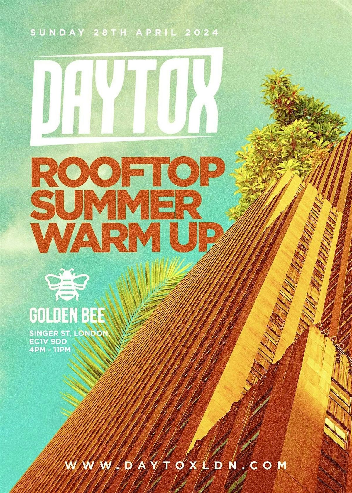 Daytox - Roof Top Summer Warm Up Day Party