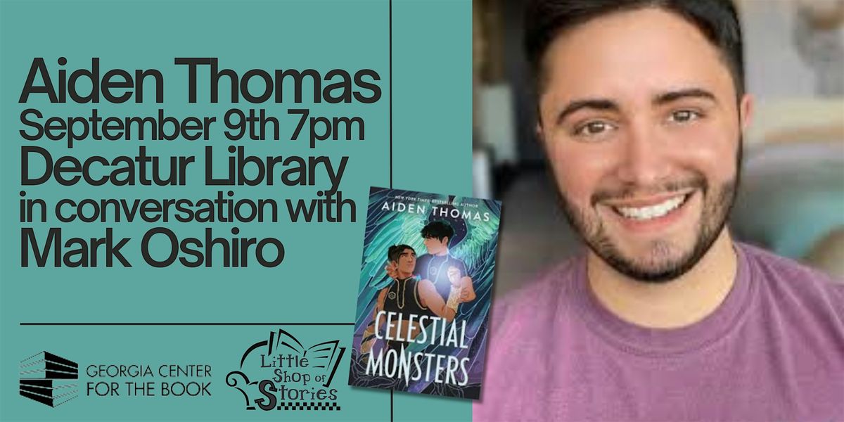 YA Author Aiden Thomas Shares Celestial Monsters!