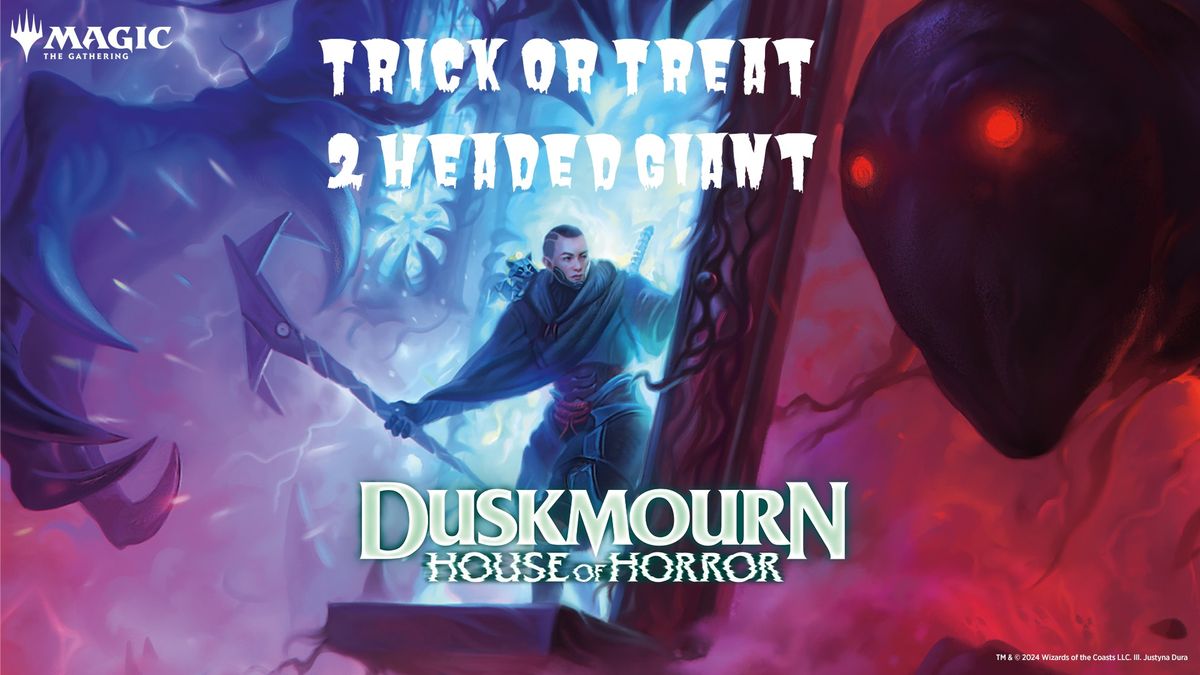 Trick or Treat! 2 Headed Giant Sealed Duskmourn: House of Horrors