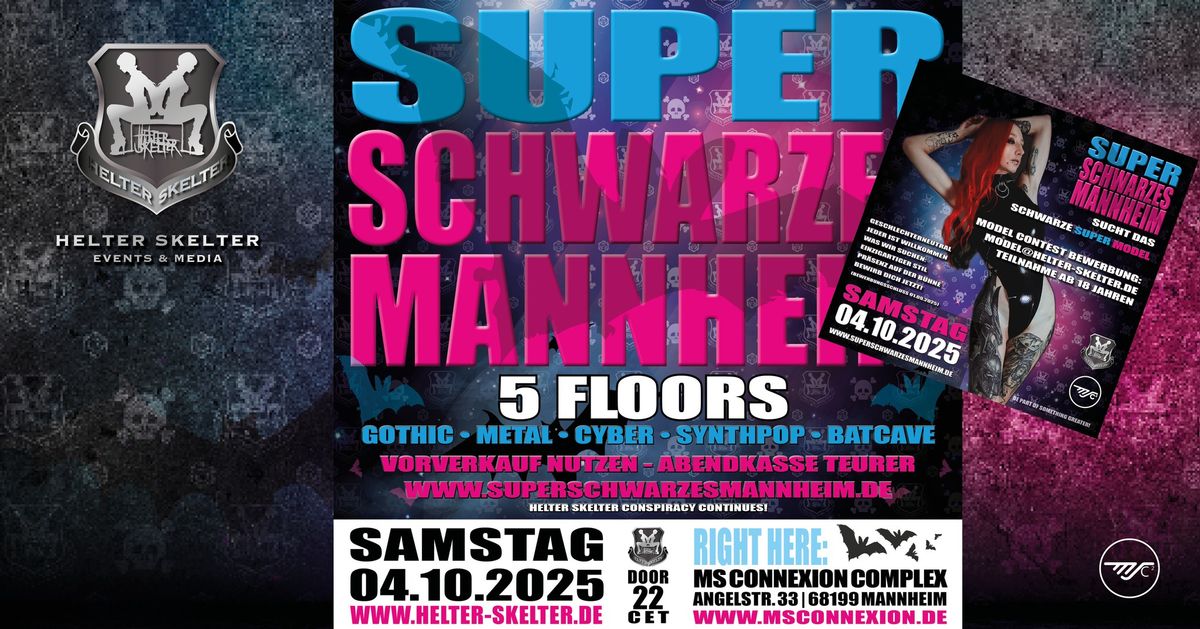 SUPER SCHWARZES MANNHEIM \u2022 5 Floors