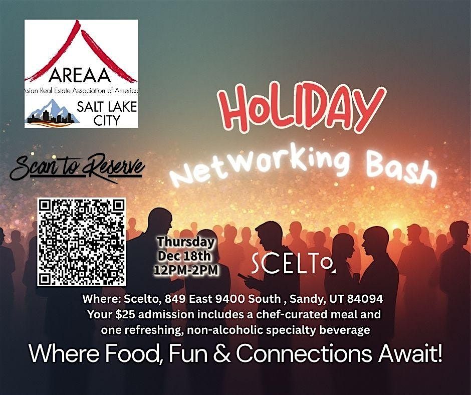 AREAA Salt Lake City Holiday Networking Lunch at Scelto