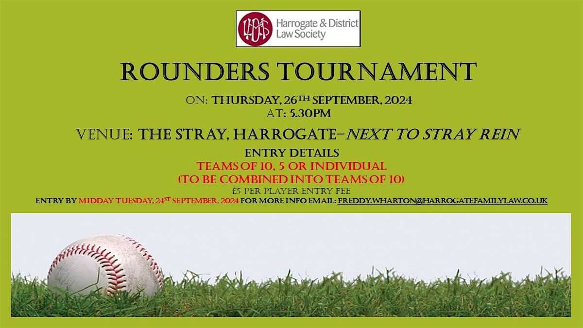 HDLS Rounders Tournament