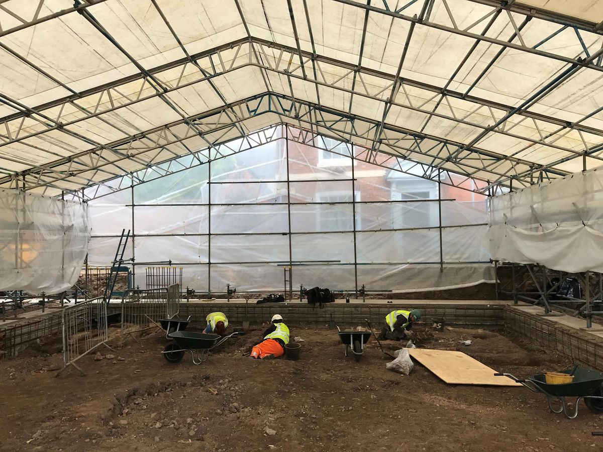 Leicester Cathedral Site Excavation Tours