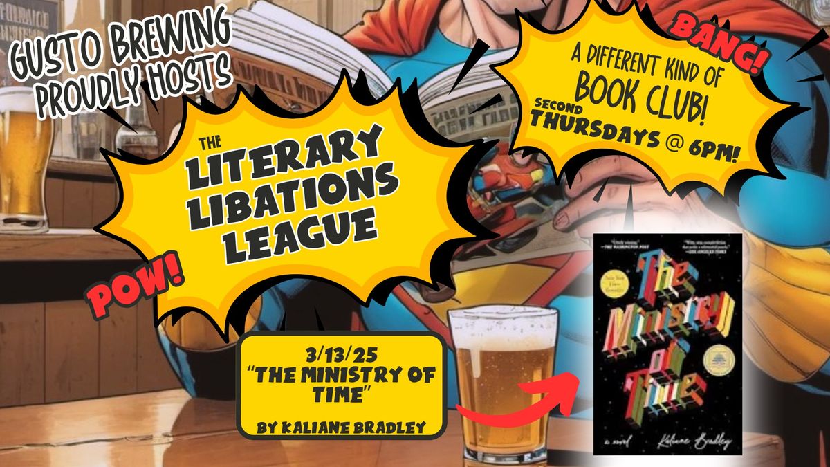 March Book Club - The Literary Libations League!