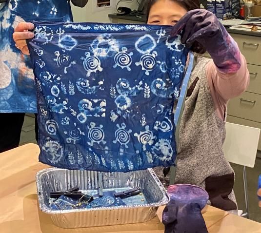 Materials Lab Workshop: Indigo Textiles and Dyeing