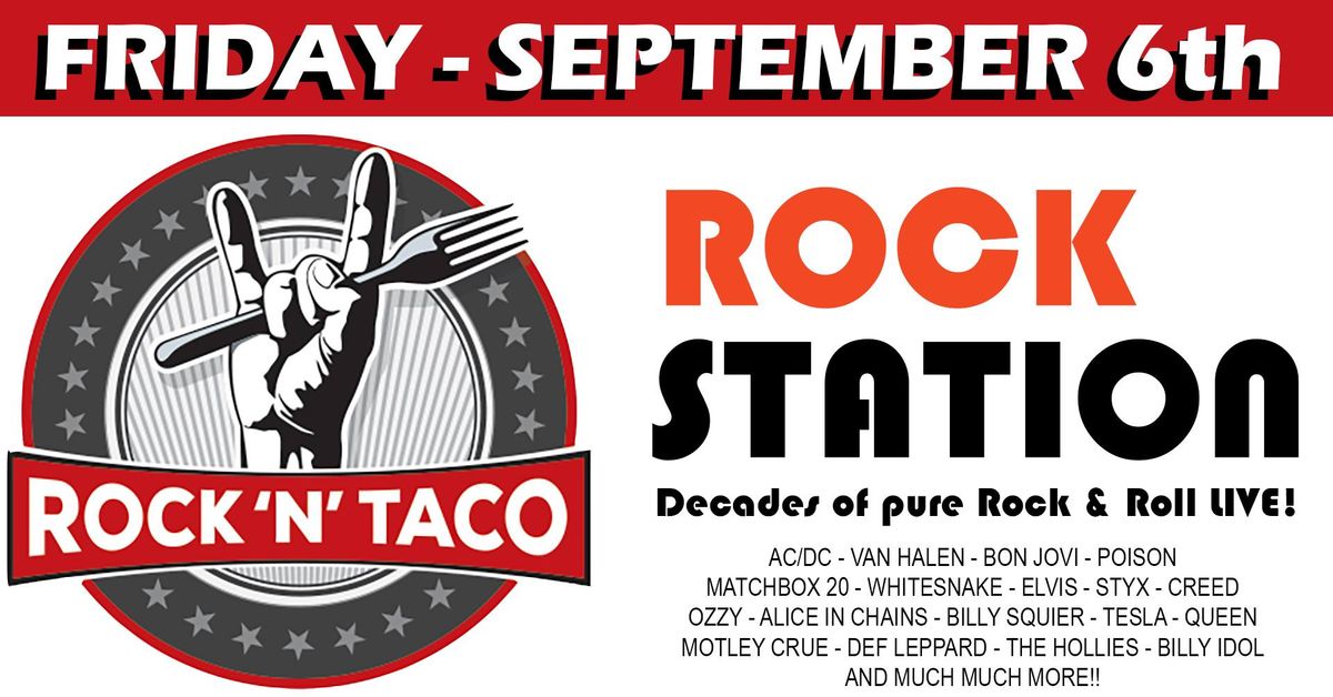 Rock Station debuts at Rock-N-Taco!!