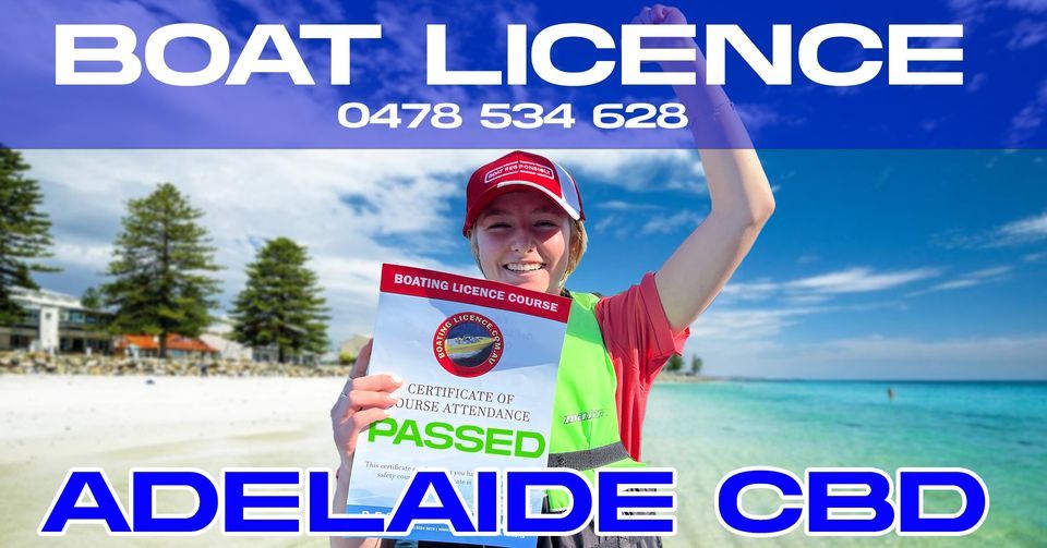 Adelaide Boat Licence Course, Adelaide CBD, 3 February 2024