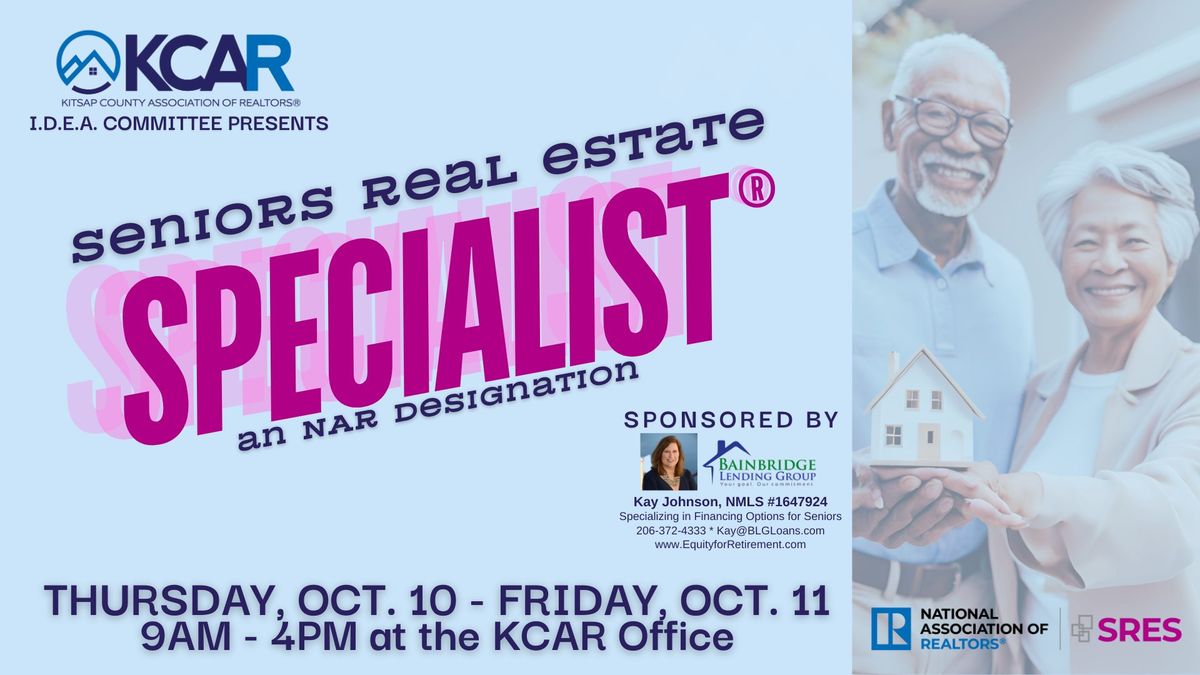 Seniors Real Estate Specialist Designation Course