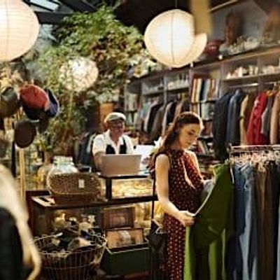 Girls Who Shop Second Hand