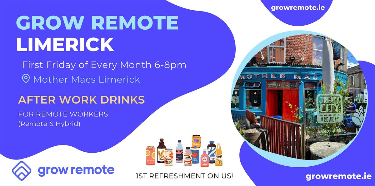 Limerick Remote Workers' Monthly Social 8th November